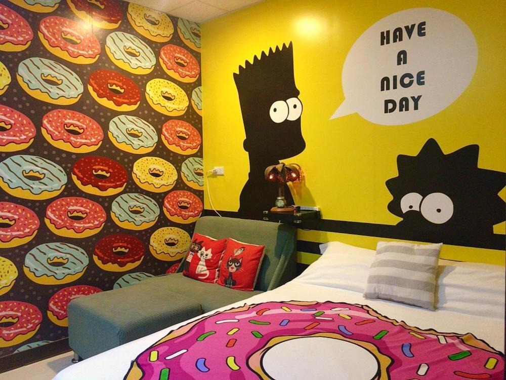 斑比bambi Hotel Tainan Exterior foto
